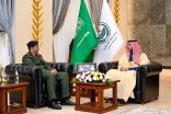 الأمير سعود بن نهار يستقبل مدير السجون بمنطقة مكة المكرمة
