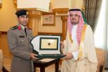 نائب أمير منطقة مكة المكرمة يستقبل مدير شرطة المنطقة