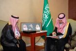 نائب أمير مكة يستقبل رئيس جامعة أم القرى