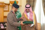 نائب أمير مكة يستقبل مدير مكافحة المخدرات بالمنطقة