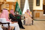 نائب أمير مكة المكرمة يستقبل مدير فرع الهيئة الجيومكانية بالمنطقة