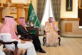 نائب أمير مكة المكرمة يستقبل مدير فرع الهيئة الجيومكانية بالمنطقة