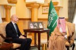نائب أمير مكة يستقبل القنصل الفرنسي