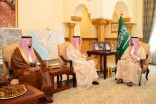 نائب أمير مكة يستقبل رئيس مجلس المديرين بمطارات جدة
