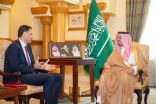 نائب أمير مكة يستقبل القنصل العام التركي
