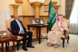 الأمير سعود بن مشعل يستقبل القنصل العام المصري