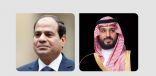 الرئيس المصري يهنئ سمو ولي العهد بمناسبة ذكرى يوم التأسيس