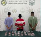 مكافحة المخدرات تقبض على (3) أشخاص بمنطقة عسير لترويجهم مواد مخدرة