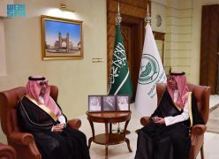 الأمير سعود بن جلوي يستقبل رئيس النيابة العامة بمحافظة جدة