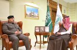محافظ جدة يستقبل مدير إدارة مكافحة المخدرات بالمحافظة