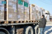 وصول 25 شاحنة إغاثية سعودية لدعم المستشفيات والمراكز الصحية في جنوب قطاع غزة