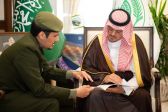 الأمير سعود بن مشعل يستقبل مدير جوازات منطقة مكة المكرمة