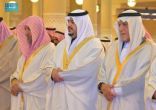 نائب أمير منطقة الرياض يؤدي صلاة الميت على صاحبة السمو الأميرة العنود بنت محمد بن عبدالعزيز آل سعود بن فيصل آل سعود