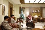 الأمير سعود بن جلوي يستقبل قائد القوة الخاصة للأمن الدبلوماسي بمنطقة مكة المكرمة