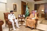 الأمير سعود بن جلوي يستقبل قائد قطاع حرس الحدود بمحافظة جدة
