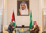 سمو ولي العهد يستقبل ملك الأردن ويستعرضان العلاقات الأخوية وعددًا من الموضوعات على الساحتين العربية والإسلامية