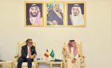 أمير منطقة عسير يستقبل السفير البلجيكي لدى المملكة