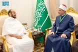 وزير الشؤون الإسلامية يستقبل رئيس جامعة الأزهر وعميد كلية الدراسات الإسلامية