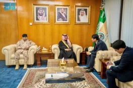 الدكتور عبدالله الربيعة يلتقي سفير المملكة لدى جمهورية ألبانيا