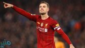 رسميا.. هيندرسون نجم نادي ليفربول أفضل لاعب إنجليزي لعام 2019