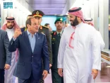 رئيس جمهورية مصر يغادر جدة وسمو ولي العهد في مقدمة مودعيه