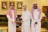 معالي مدير جامعة أم القرى يستقبل مدير مركز الأمير محمد بن نايف للمناصحة بمكة