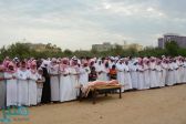 بالصور : تشييع جثمان والد مدير شرطة أحد المسارحة بمحافظة صامطة