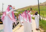 أمير الباحة يزور متنزهي رغدان والحسام في القيم