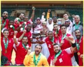 الوحدة تُتوج بدرع دوري كرة اليد