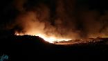 اندلاع حريق في مرمى النفايات بقرية الفرش.. والأهالي يطالبون بإنقاذهم من أضراره
