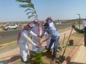 محافظ العقيق يدشن مبادرة “ليكن أجمل” لتحسين طريق مطار الملك سعود