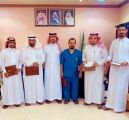 الشمراني يكرم الموظفين المتميزين ببيئة العرضيات