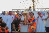 فريق أجيال أحد بني زيد بطلًا لبطولة المجد التنشيطية على كأس أحمد العجلاني