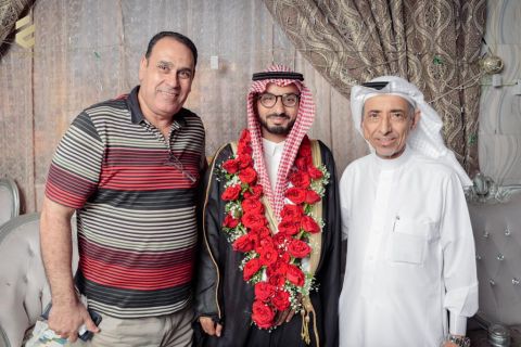 مدير مركز بادغيش للرعاية والتأهيل بجازان يحتفل بزواجه