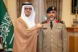 نائب أمير منطقة مكة المكرمة يقلد “القرني” رتبة لواء