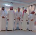 رئيس نادي محايل الرياضي يستقبل مدير فرع وزارة الرياضة بمنطقة عسير