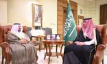 محافظ جدة يستقبل مدير مكتب هيئة وكالة الأنباء السعودية بمنطقة مكة المكرمة
