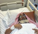 الداعية المدخلي ينام على السرير الأبيض بمستشفى الأمير محمد بن ناصر بجازان