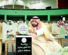 أمير جازان يرعى حفل إطلاق مشروعي زراعة 2.5 مليون شجرة في أراضي الغطاء النباتي بالمنطقة