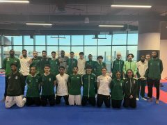 أخضر التايكوندو يطوي صفحة الإعداد ويستعد لتحدي سلوفينيا وهولند