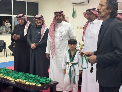 الحريق يتوّج ببطولة التايكوندو الرمضانية في القصيم