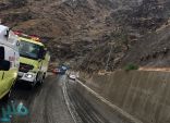 أمطار غزيرة على الباحة تتسبب في إغلاق عقبة الملك فهد