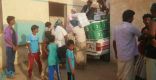 مركز الملك سلمان للإغاثة يوزع مساعدات غذائية متنوعة في حجة