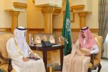 الأمير بدر بن سلطان يستقبل مدير برنامج خدمة ضيوف الرحمن