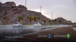 “البيئة”: هطول أمطار متفرقة في 12 منطقة.. ومكة المكرمة تسجّل أعلى كمية بـ 54,8 ملم