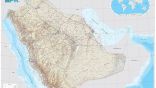 “الجيومكانية” تعلن الخارطة الرسمية للمملكة بالحدود الدولية المعتمدة