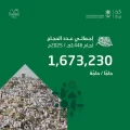“هيئة الإحصاء”: إجمالي أعداد الحجاج لموسم حج 1446هـ بلغ (1,673,230) حاجًّا وحاجَّة