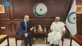 الأمين العام لمنظمة التعاون الإسلامي يستقبل مندوب روسيا الاتحادية لدى المنظمة