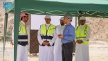 رئيس المؤسسة العامة للري يتفقد مشروعي سد وادي الليث بمكة وسد عردة بالباحة