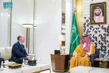 الأمير عبدالعزيز بن سعود يستقبل سفير مملكة إسبانيا لدى المملكة ويبحثان عددًا من الموضوعات ذات الاهتمام المشترك